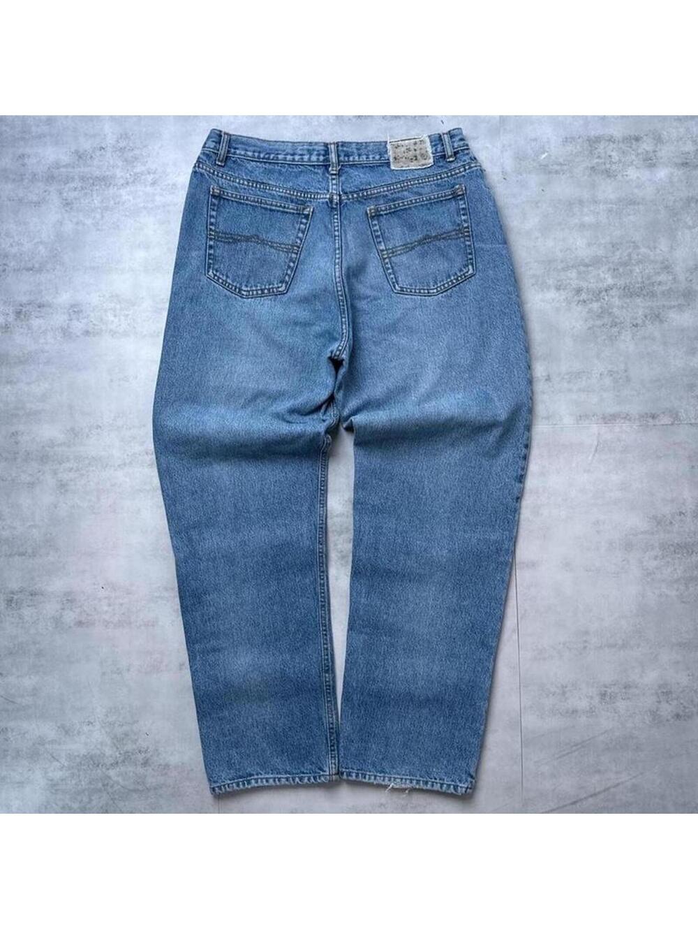 Y2K Bugle Boy blue denim Baggy 00s jeans